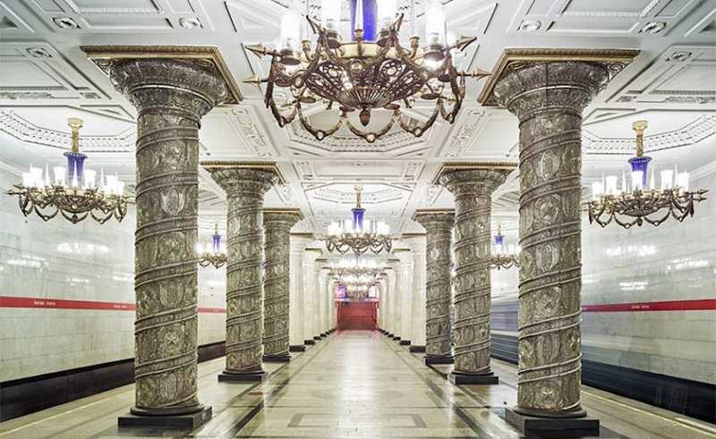 ایستگاه مترو در مسکو