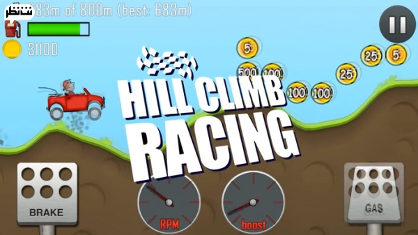 معرفی بازی Hill Climb Racing