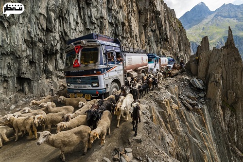 جاده خطر آفرین هندوستان