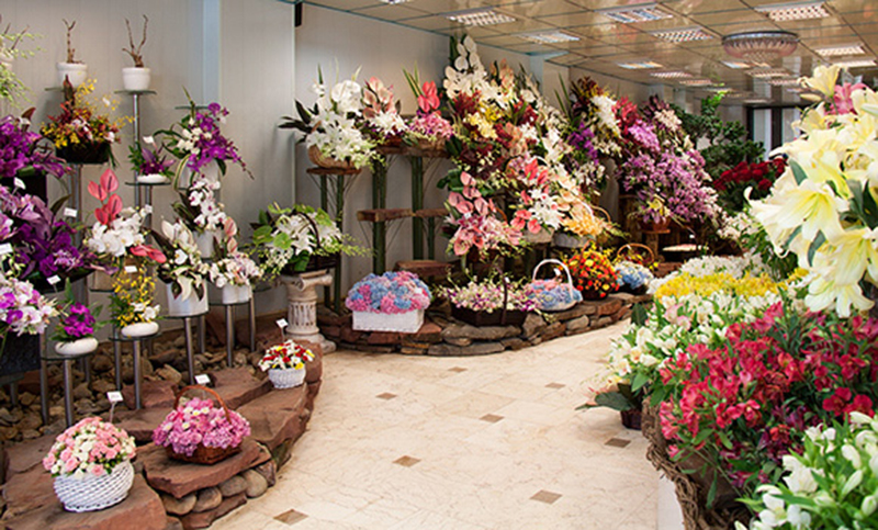 گل فروشی بهرام از گل فروشی های زیبای تهران