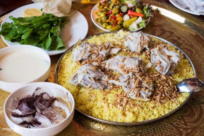 غذای بومی اردن ( Mansaf)