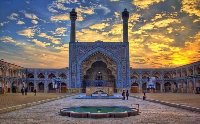 مسجد جامع اصفهان از بناهای تاریخی و دیدنی