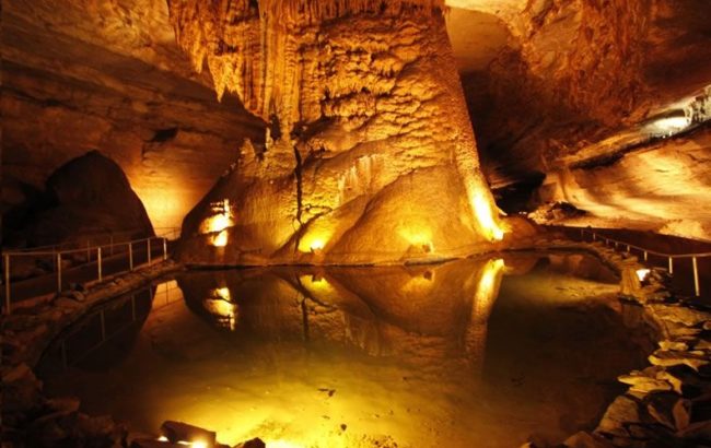 غارهای زیبای آلابامای امریکا