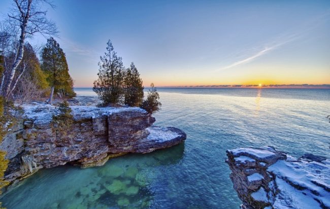 دریاچه میشیگان از زیباترین دیدنی های امریکا