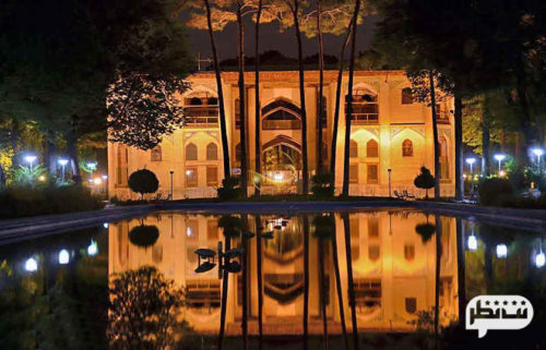 عمارت هشت بهشت مکانی تاریخی و زیبا برای توریست ها