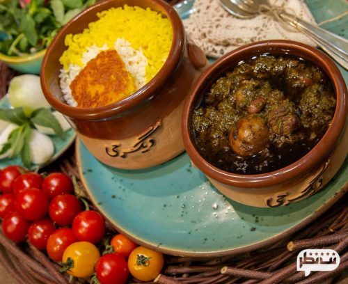 قورمه سبزی غذای محبوب ایرانی