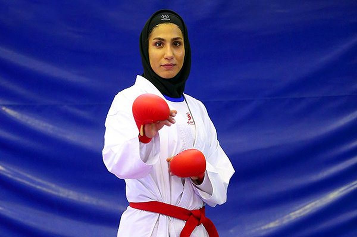 حمیده عباسعلی کاراته کار زن ایران