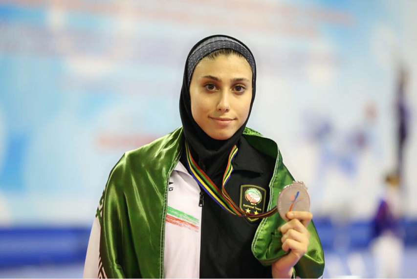 سارا خوش جمال فکری از زنان ورزشکار ایران
